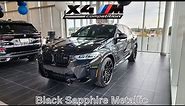 NEW ARRIVAL! 2024 BMW X4 M Competition Black Sapphire Metallic on Black Merino Leather