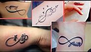 Infinity Tattoo Ideas for Men & Women | Infinity Tattoo on Wrist, Neck, Foot, Hands - fashion wing