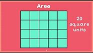 Area using Square Tiles