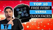 Fitbit Versa Clock Faces - Top 10 Best FREE Watch Faces (2022) | Smartwatch Cool Faces