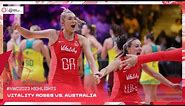 Vitality Roses vs Australia | Netball World Cup 2023 Highlights