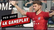 PES 2020 eFootball Pro Evolution Soccer 2020: A Full Match of 4K Gameplay