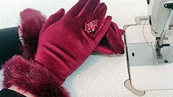 sewing tutorial /How to sew a beautiful professional and economic glove