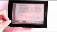 Sony Reader Touch Edition PRS 600 Video Review