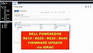 How to update Dell R610 / R620 / R630 / R640 BIOS Firmware from iDrac