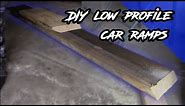 DIY Low Profile Car Ramp (Budget Race Ramps)