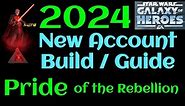 SWGOH 2024 New Player Account Building Guide - Profundity Rush (Galaxy of Heroes)