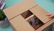 72 Pcs Shipping Boxes Corrugated Cardboard Box Shipping Boxes Small Boxes Packaging Boxes Mailing Boxes for Mailing Packing Moving Small Business Storage Crafts Gifts (Khaki,10x7x5 Inch)