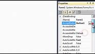 Visual Basic Accept and Cancel Buttons