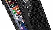 Catalyst Vibe Series Case Designed for iPhone 12/12 Pro, Patented Rotating Mute Switch, 10ft Drop Proof, Compatible with MagSafe, Crux Accessories Attachment System Stealth Black