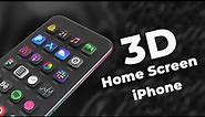 3D iPhone Home Screen - How to Do it! iPhone Best Features | Apple info