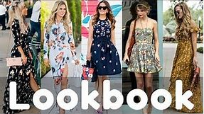 Trendy Summer Floral Dresses Lookbook 2018 | Summer Fashion Style