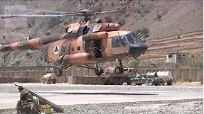 Afghan Air Force MI-17 Helicopter