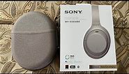 Unboxing SONY WH-1000XM4 Silver