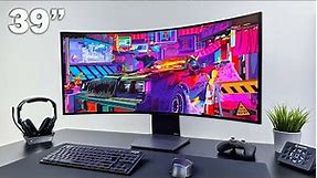 LG's NEW 39" OLED Gaming Monitor 240Hz 39GS95QE Review