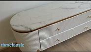 Marble TV stand / Entertainment Unit