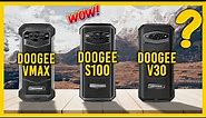 Doogee V Max vs Doogee S100 vs Doogee V30 (Rugged Phone Comparison)
