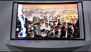 First Look: Samsung's KN55S9C, a 55" curved OLED television