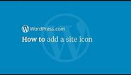 WordPress Tutorial: How to Add a Site Icon