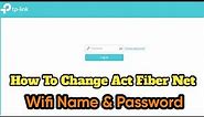 Step-by-Step Guide: How to Change Act Fibernet WiFi Password