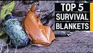 Top 5 Best Survival Blankets 2023 [don’t buy one before watching this]