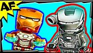 Iron Man WAR MACHINE EXTREMIS Sea Port Battle 76006 Lego Marvel Super Heroes Animated Review