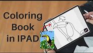 Make Coloring Book in iPad With Procreate and Earn Passive Income | Amazon Low Content KDP