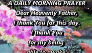 A Daily Morning Prayer,Morning Prayer Starting Your Day With God,Christian Prayer For Morning