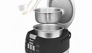 TOYOMI 1L SmartDiet Rice Cooker with Stainless Steel & Low Carb Rice Pot RC 5301LC