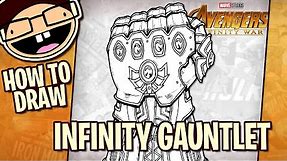 How to Draw the INFINITY GAUNTLET (Avengers: Infinity War) | Narrated Step-by-Step Tutorial