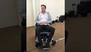 How to make your electric folding wheelchair joystick less sensitive. We teach you joystick control