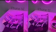 iPhone 12 vs iPhone SE 2020 - Camera Comparison 📷🌸