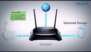 TP-Link 300Mbps Wireless N VoIP ADSL2+ Modem Router (TD-VG3631) Introduction