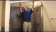 DIY Framed Shower Door Installation - Basco Deluxe 6150 & 7150 How To