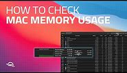 How to Check Mac Memory Usage