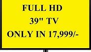 TCL L39D2900 39 inch LED Full HD TV REVIEW | BELOW 20K FULL HD TV | expert opinion