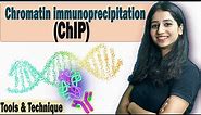 Chromatin immunoprecipitation (ChIP) I Tools & Technique I DNA Protein Interaction (Complete Details