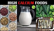 High Calcium Foods |Best Foods Sources Of Calcium |Foods Rich In Calcium