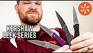 The Kershaw Leek EDC Folding Knives Available at KnifeCenter.com
