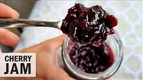 Homemade Cherry Jam - Just 3 Ingredients