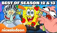 SpongeBob's Best of Season 12 & 13 Marathon for 50 MINUTES! | Nicktoons