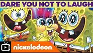 SpongeBob Laughing - We Dare You Not to Laugh! Nickelodeon UK