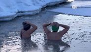 Polar Dipping in Central Elgin's Icy Oasis