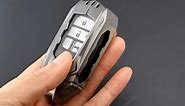Kaarr - Armour Alloy Metal Leather Car Keycase For...