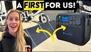 30A RV Power?! (Bluetti AC200MAX Power Station & 200W Solar)