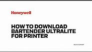 How to download Bartender Ultralite for printer