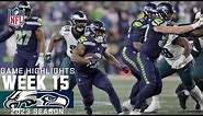 Philadelphia Eagles vs. Seattle Seahawks | 2023 Week 15 Game Highlights