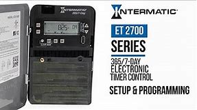 How to Set Up & Program the Intermatic ET2700 Series Electronic Timers