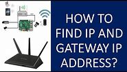 How to Find Gateway IP Address? | How to Check Default Gateway IP Address | Find Router IP Address.
