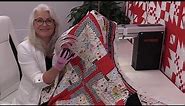 A Big All-Over Quilting Design using Round Rulers